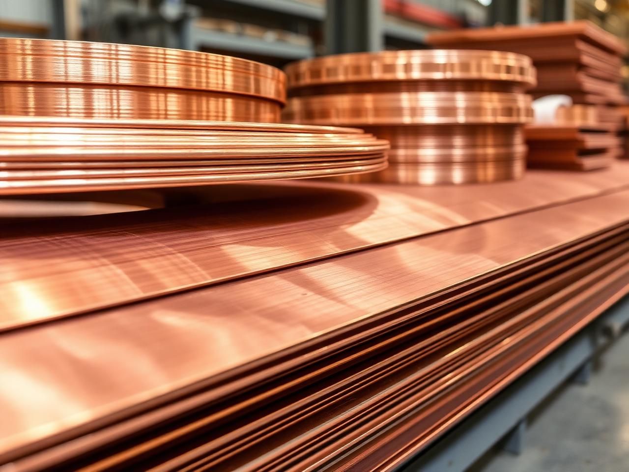 Cold rolled copper coils and strips supplier GCC