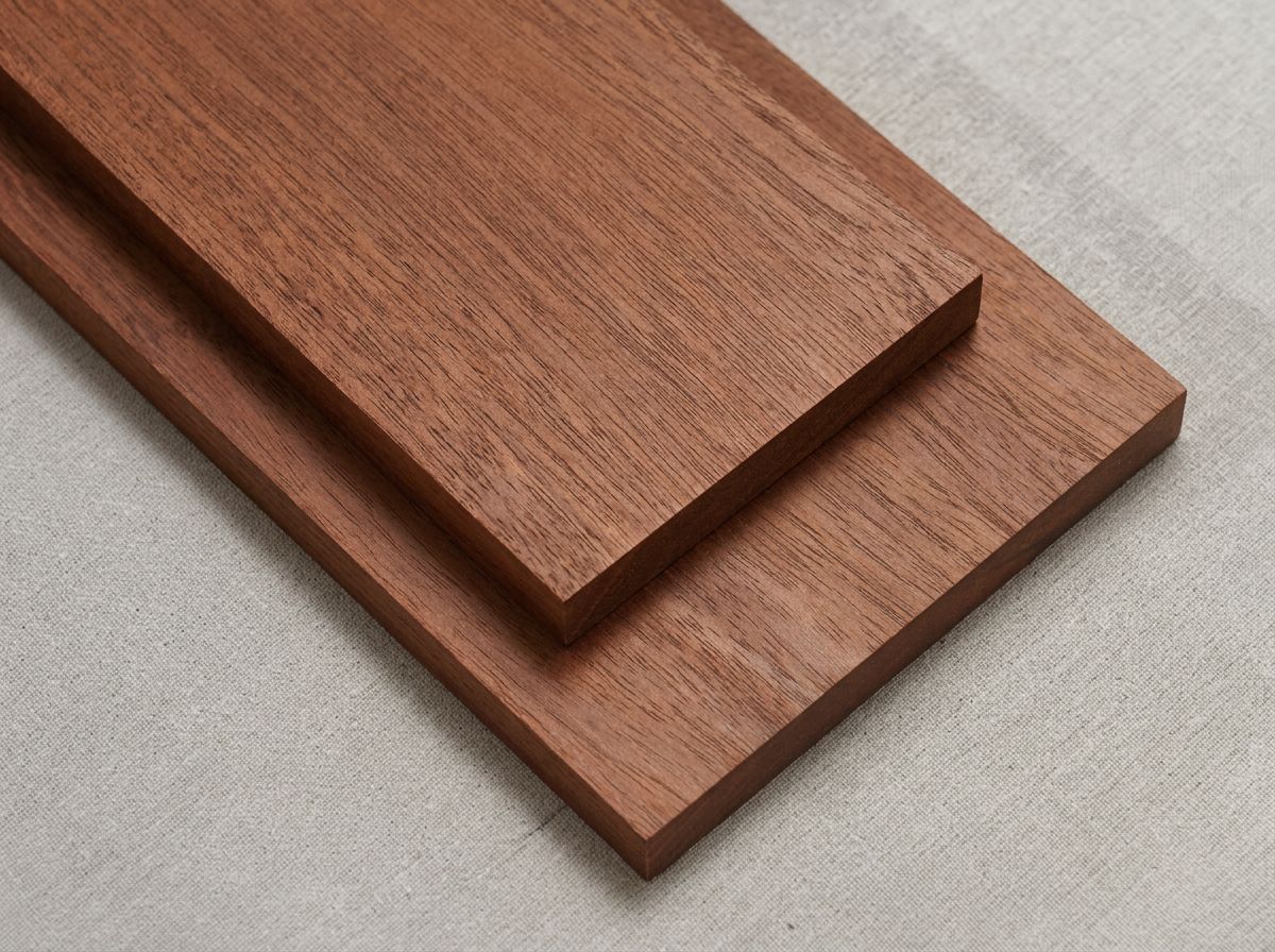 African Mahogany hardwood sample