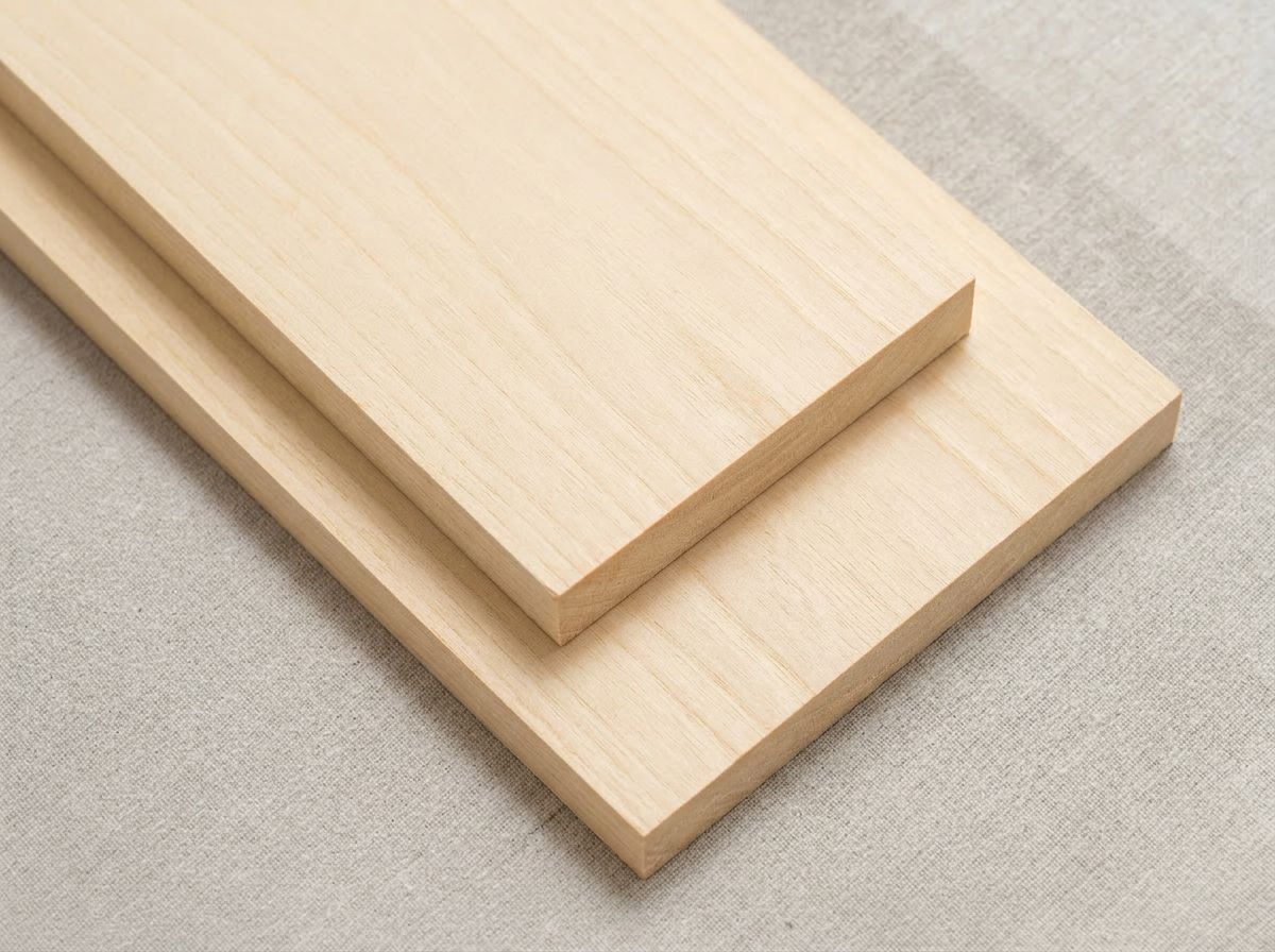 Ayous hardwood sample