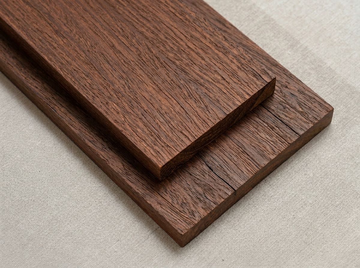 Azobe hardwood sample