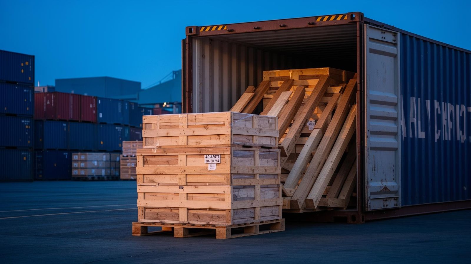 Dunnage and Bracing Timber for Project Cargo