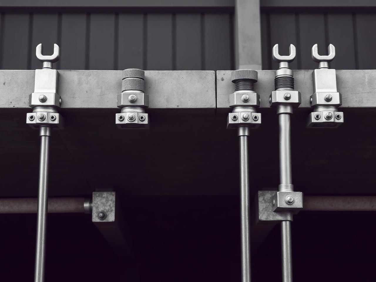 Adjustable steel pipe support props supplier Dubai UAE: formwork system